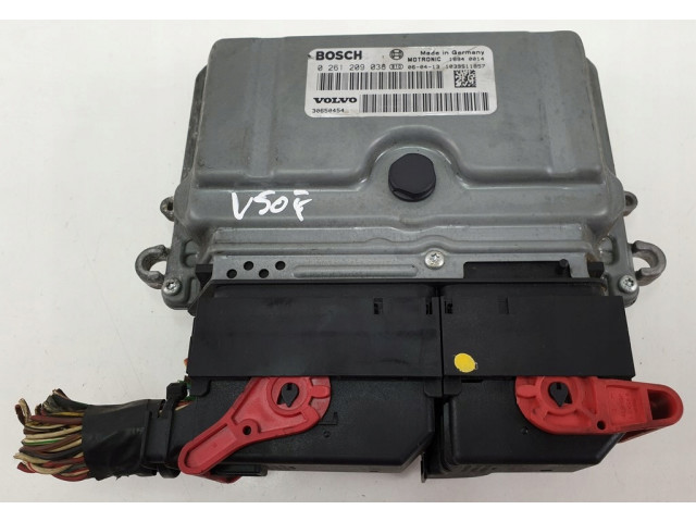 Блок управления двигателем volvo v50 s40 c30 2.5 t 30650454  30650454, B5254T3    
