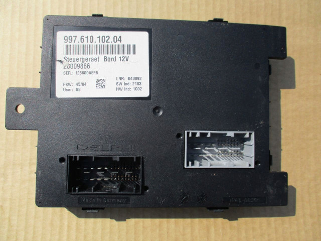 Porsche boxster 987 997 911 модуль управления блока управления  99761010204 997.610.102.04 Delphi 