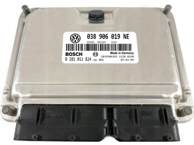 Ecu seat skoda 038906019ne 0281011824 иммобилайзер off 038906019NE, Bosch