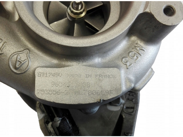 Turbodmychadlo Turbina CITROEN PEUGEOT 2.0HDi 753556-0002 753556-5002S, 7535565002S Garrett