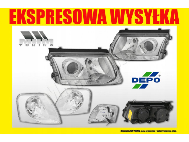 Přední světlo 3B0941017 Depo