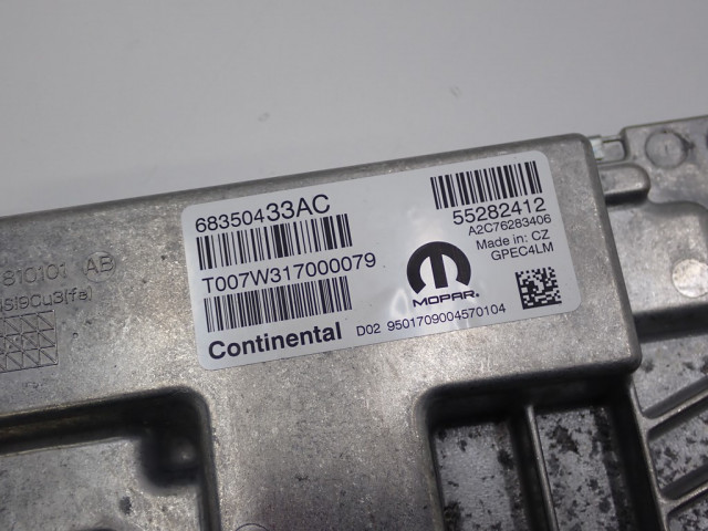 Блок управления блок управления двигателем fiat tipo ii 1.0t 21r  55282151, 55282412 EUROPEJSKA   