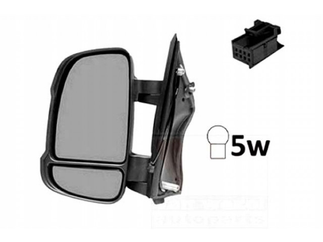 Van wezel зеркало fiat Левый 0735424420, 735424420