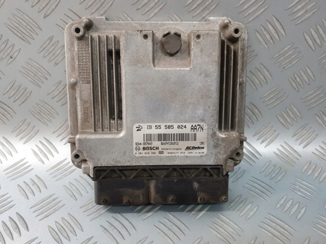 Блок управления модуль управления zafira c 2.0 cdti 55579447 aa7n 0281018769, 0281018769 Opel