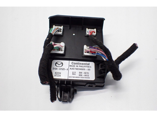 Pojistková skříňka   bsi D10A-675Z0-A  CX-3 CX3 16  D10A-675Z0-A, D10A675Z0A  Mazda   