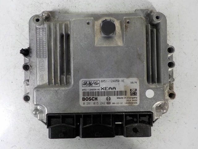 FORD БЛОК УПРАВЛЕНИЯ БЛОК УПРАВЛЕНИЯ 8M51-12A650-XE 0281015242  8M51-12A650-XE,   Bosch 