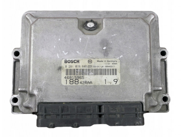 Řídící jednotka 0281010846, 46815965 Bosch
