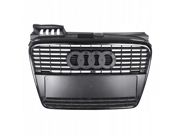 AUDI A4 B7 Решетка ŚRODKOWA GRILL ХРОМ RTL Premium     8421291388    