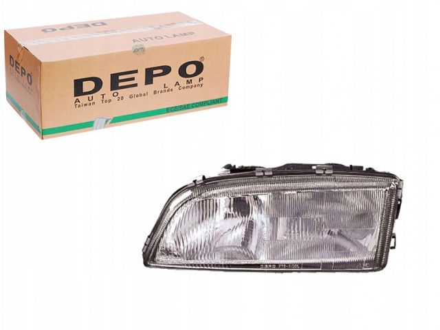 Reflektor volvo s70 v70 h7 w5w 95-00 le depo lewe