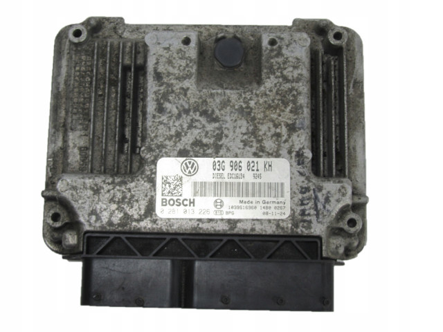 Vw golf v 1.9 tdi блок управления 03g906021kh иммобилайзер off !! 03G906021KH, 0281013226 Bosch