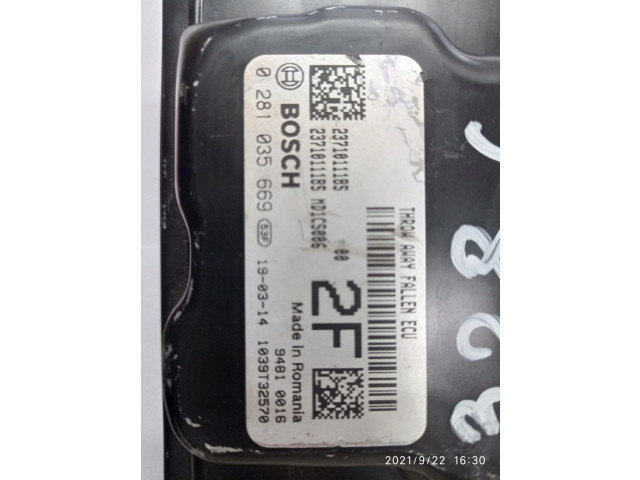 Блок управления двигателем 0281035669 meganeiv 1,5 blue dci Bosch