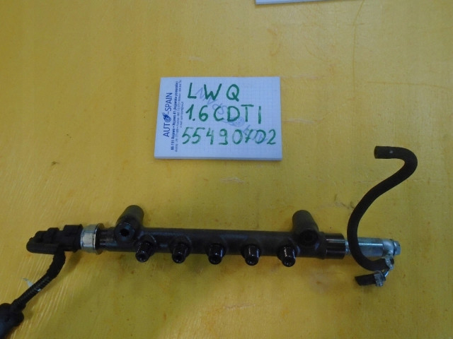 Vstřikovací lišta 55490702 Opel Diesel