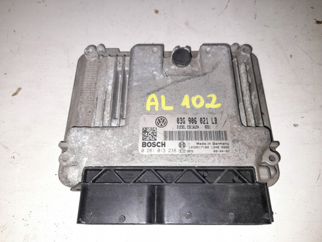 БЛОК УПРАВЛЕНИЯ ДВИГАТЕЛЕМ VW AUDI SEAT SKODA 03G906021LB Volkswagen