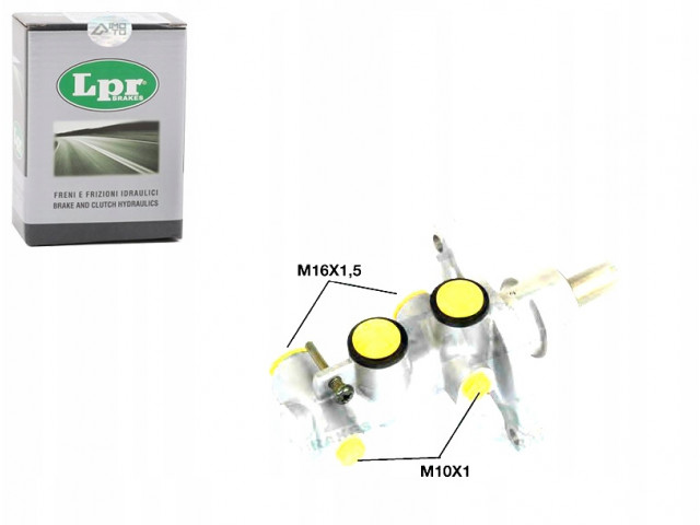 Hlavní brzdový válec HYUNDAI ATOS 1.0 02.98-07.03 LPR 5851002000, 5851002010 5851002000, 5851002010