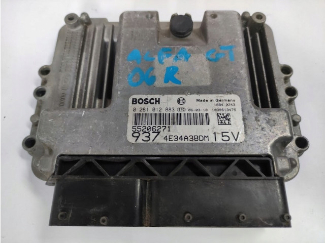 Модуль управления alfa 147 gt 1.9jtd 0281012883 55206271, Bosch