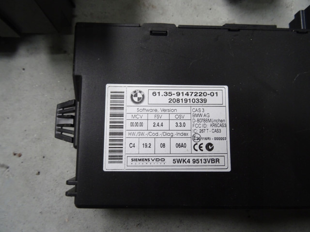 БЛОК УПРАВЛЕНИЯ КЛЮЧ Czytnik BMW E90 E91 7811701, 9147220