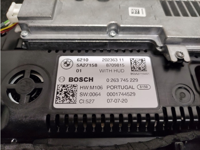 Přístrojová deska BMW 8709815, 9826316