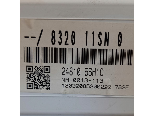 Přístrojová deska Nissan 248105SH1C, 832011SN