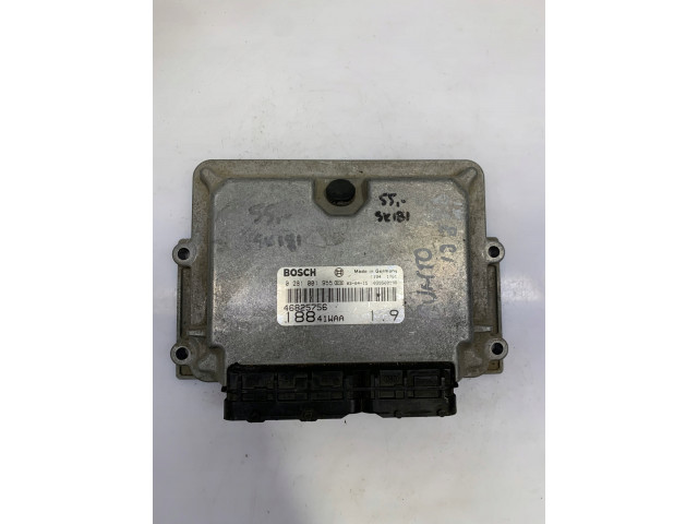 БЛОК УПРАВЛЕНИЯ ДВИГАТЕЛЕМ FIAT 46825756 0281001955  0281001955,     