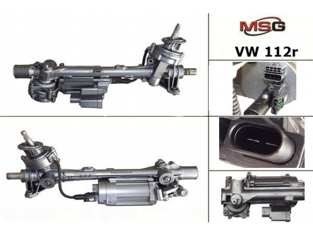    Рулевая рейка vw caddy, golf, jetta  1423051, 1K1423051BF 1K1423055CX Inny (MSG Rebuilding)  