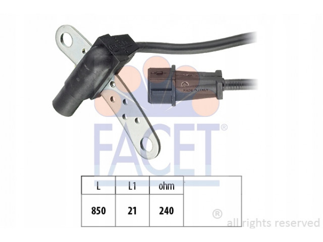 Датчик walu korbowego Facet 8012510075746
