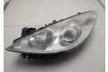 Фара передняя  Peugeot 307 2001-2008 левая 