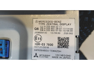 Дисплей бортового компьютера Mercedes GLC X253 2015-2019 A2059002211