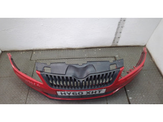 Бампер  Skoda Fabia 2007-2014 передний   