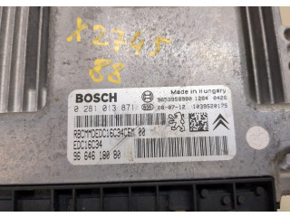 Блок управления двигателем  Peugeot Partner 2008-2012     