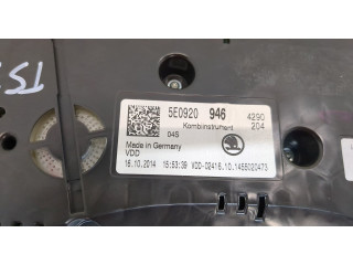 Панель приборов Skoda Octavia (A7) 2013-2023 5E0920946