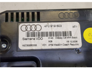 Дисплей мультимедиа  Audi A6 (C6) 2005-2011 4F0919603         