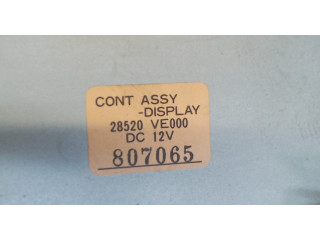 Дисплей бортового компьютера Nissan Elgrand 1997-2002 28520VE000