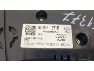 Панель приборов Audi A3 (8V) 2012-2016 8V0920971R