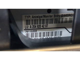 Дисплей бортового компьютера  Mercedes C W204 2007-2013 2048204297         
