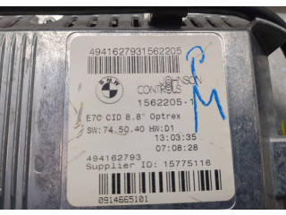 Дисплей бортового компьютера BMW X5 E70 2006-2013 65509194064, 9194064