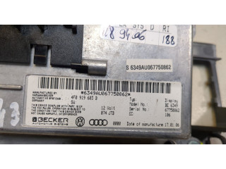 Дисплей бортового компьютера  Audi A6 (C6) 2005-2011 4F0919603B       