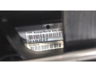 Дисплей бортового компьютера  Mercedes C W204 2007-2013 a2048204297         