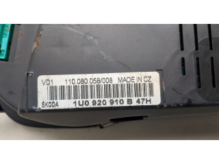 Панель приборов Skoda Octavia Tour 1996-2011 1U0920910B