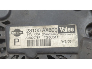 Генератор  Nissan Micra K12E 2002-2010       23100AX600    
