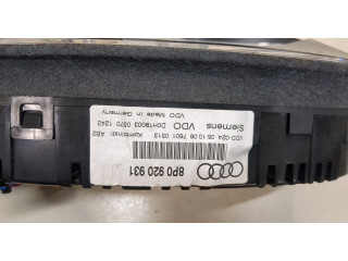 Панель приборов  Audi A3 (8P) 2004-2008       8p0920931     