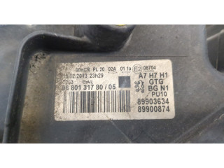 Фара передняя Peugeot 207 2006-2015 левая