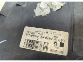 Фара передняя  Peugeot 807 левая 