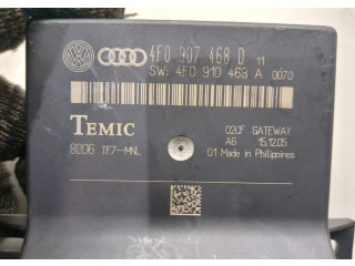 Блок комфорта  Audi A6 (C6) 2005-2011      4F0907468D  