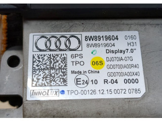 Дисплей бортового компьютера Audi A4 (B9) 2015-2020 8W8919604