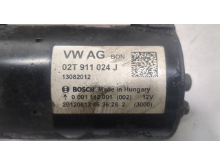 Стартер  Audi A1 (8X) 2010-2014 1.4  02T911024J, 02T911024JX, 0001142001   