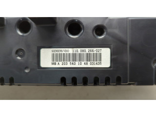 Панель приборов  Mercedes C W203 2000-2008            