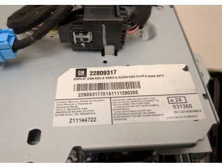 Дисплей мультимедиа  Cadillac SRX 2009-2016 22809317       