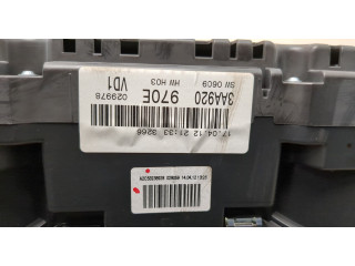 Панель приборов Volkswagen Passat 7 2010-2015 Европа 3AA920970E