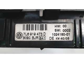 Дисплей бортового компьютера  Volkswagen Touareg 2002-2007 7L6919473D, 102418001        
