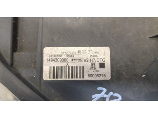 Фара передняя  Peugeot 807 2002-2014 правая 